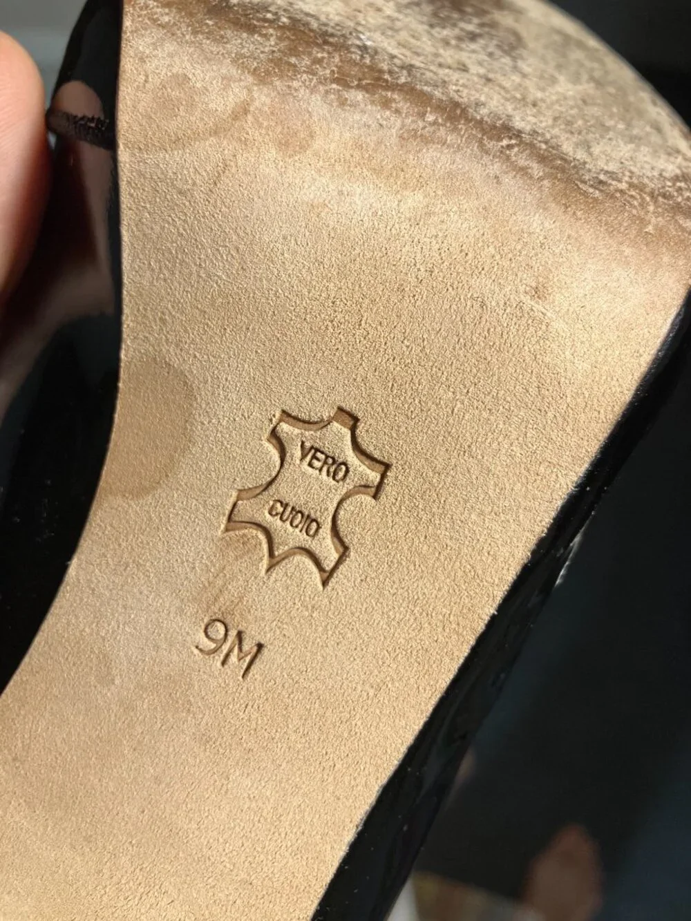 Vintage 90s Cole Haan Espresso Brown Leather Wedges